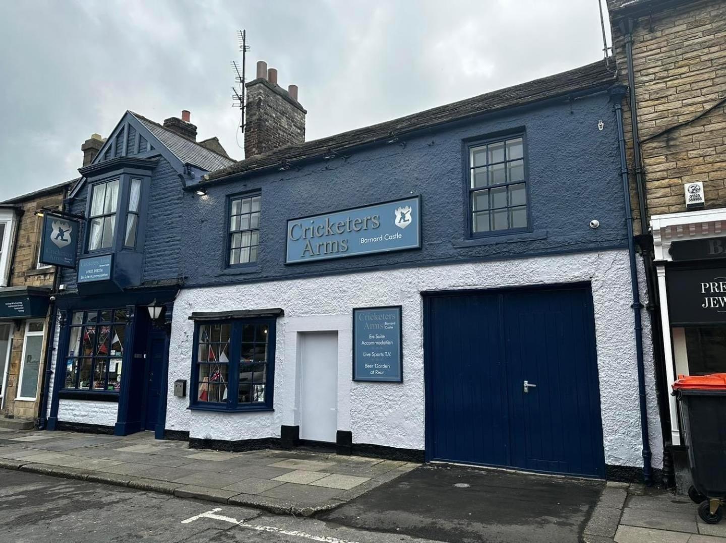The Cricketers Arms Hotel Barnard Castle Exterior photo